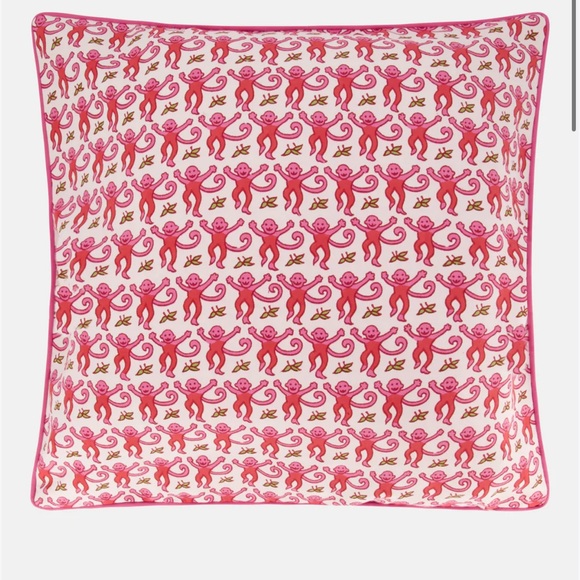 Roller Rabbit Bedding Roller Rabbit Monkey Decorative Pillow Nwt